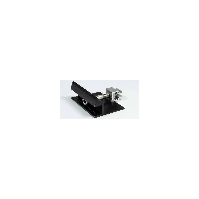 Klickfix Endklemme Alu 70mm für 30mm Module schwarz stangeneloxiert